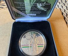 2018 Ireland 15 Euro Silver Coin - Women's Right to Vote 100 Year Anniversary. Proof