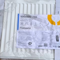 Flomasta Single Panel Radiator_500mm x 500mm