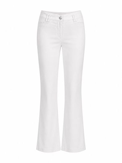 Wallis White Jean