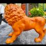 Stunning 15inch Staffordshire Lion Figure Image 2
