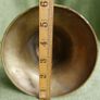 Vintage Solid Brass School Bell: Loud Ringing, Wood Handle, 10 Inch Image 5
