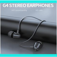 Celebrat G4 In-ear Headphones With Mic Stereo Headphones Handsfree