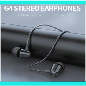 Celebrat G4 In-ear Headphones With Mic Stereo Headphones Handsfree
