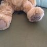 Vintage Bear Factory Traditional style bear with zip pouch in back can post Image 2