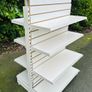 Shop Gondola Slatwall Shelving Bays With 8 Shelves Image 7