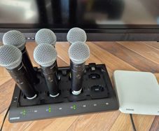 Shure Microflex Wireless MXW Bundle: 6x MXW2/SM58 Mics, MXWAPT8, MXWNCS8