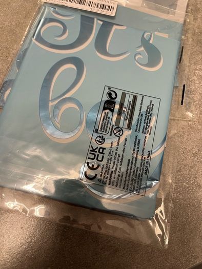 124 Foil Baloons - unused