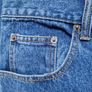 Authentic Original Basic Denim Jeans Blue Stonewashed Waist 36 Leg 33 100% Cotton Image 8