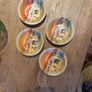 Vintage Czech Porcelain Saucers or Small bowls Image 3