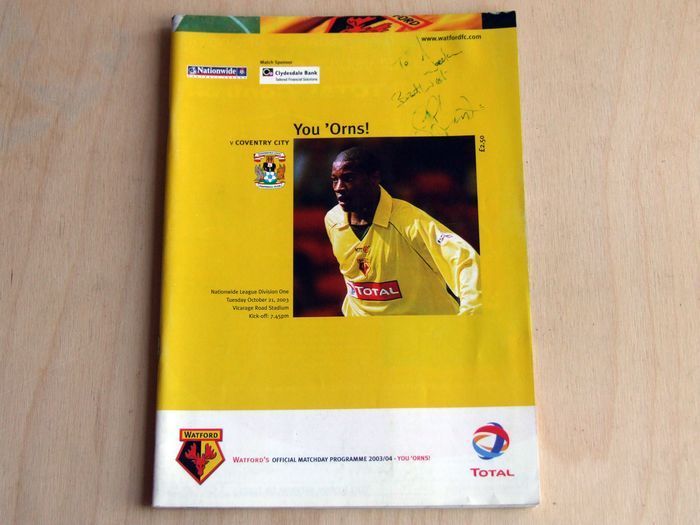 Watford Football Club programmes