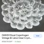 Royal Copenhagen Glass Crystal Shell Bowl Image 7