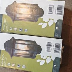 Exterior wall light