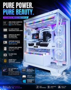 Custom gaming pc RYZEN 9 9950x3d 48gb rx9070xt