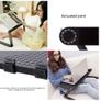 Adjustable Versatile Laptop Desk Table, Sofa Desk for Laptop with Heat-Vent and Removable Mouse Boar Image 5
