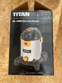 Titan TTB776VAC 1400W 30Ltr Wet & Dry Vacuum 220-240V