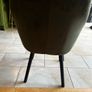 Green Velvet Chair Image 4
