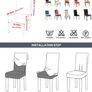 Grey or champagne velvet look chair covers 14 euro each Image 3