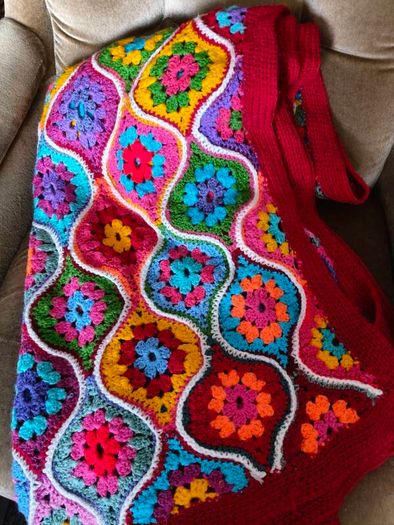 Vintage Crochet Blanket