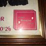 Antique Framed Players Bachelor Showcard measurements are in the photos Image 3