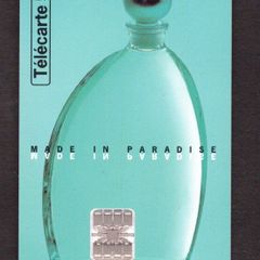 1997 France 50 unit Eau D'Eden - Cacharel Parfums Perfume (Schlumberger - SC7) Call card