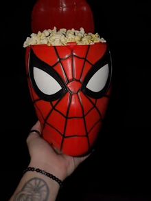 Spiderman popcorn bucket
