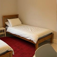 wood bed