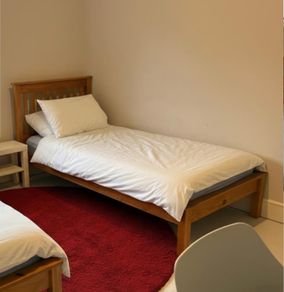 wood bed
