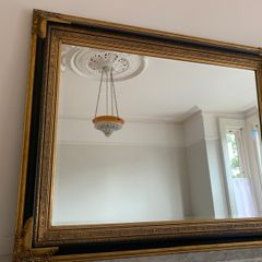 Vintage mantle mirror