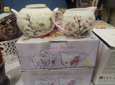 tea and milk jug