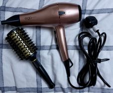 Hair Dryer & Round Brush for Sale