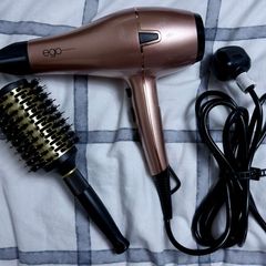 Hair Dryer & Round Brush for Sale