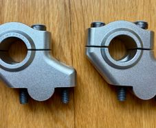 Voigt MT Handlebar Risers 30mm 21mm Offset Suzuki GSF 600 Bandit WVA8 2000 2004
