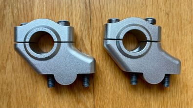 Voigt MT Handlebar Risers 30mm 21mm Offset Suzuki GSF 600 Bandit WVA8 2000 2004
