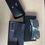 prada black sunglasses with prada box & cleaning wipe Image 3