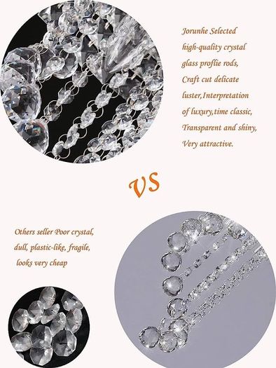 LED Bulb Ceiling Light Pendant Fixture Lighting Crystal Chandelier (FREE SHIPPING)