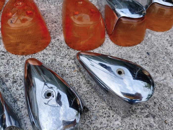VW beetle indicator lens