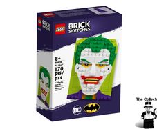 LEGO DC Brick Sketches The Joker Set 40428 Brand New Factory Sealed
