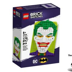LEGO DC Brick Sketches The Joker Set 40428 Brand New Factory Sealed