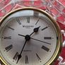Heavy Vintage Waterford Crystal Octagon Desktop Clock Image 2