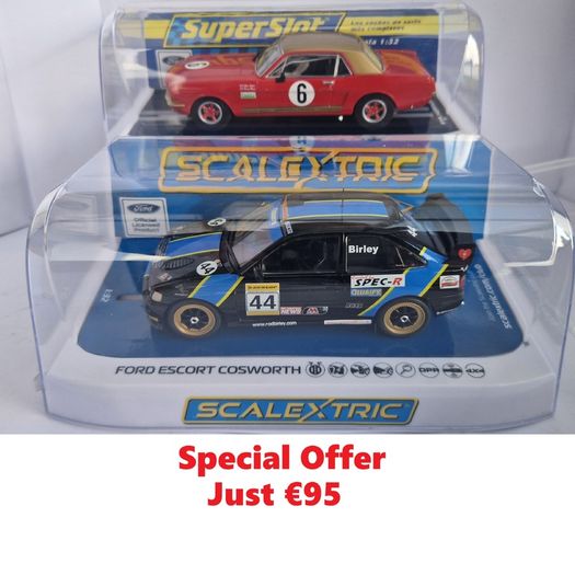 Scalextric Ford Road Twin Pack Slot Cars