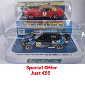 Scalextric Ford Road Twin Pack Slot Cars