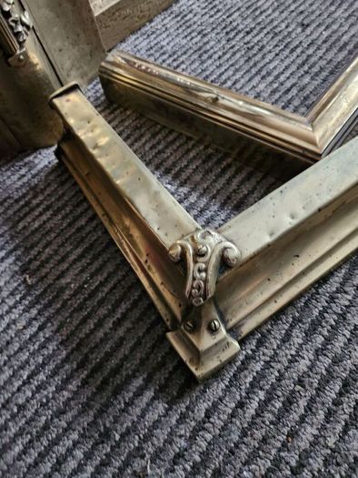 vintage brass fender  c.100 x 27cm