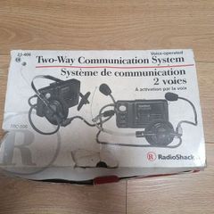 Vintage RadioShack Two Way Communication System