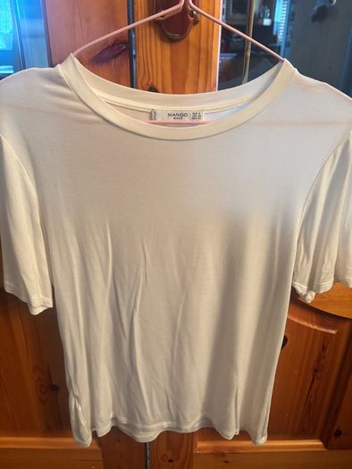 Mango white T-shirt size S