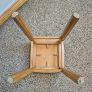 Rare Mid-Century Beech Utility Stool  Pristine Mint Condition Image 6
