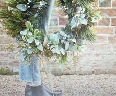 Neptune Poppy Sturley Alpine Wreath.