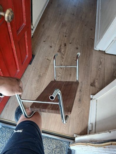 vintage percing stool
