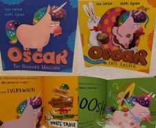 Oscar the hungry unicorn Books by Lou Carter
