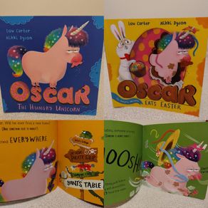 Oscar the hungry unicorn Books by Lou Carter