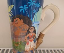 Disney Moana and Maui fishhook mug
